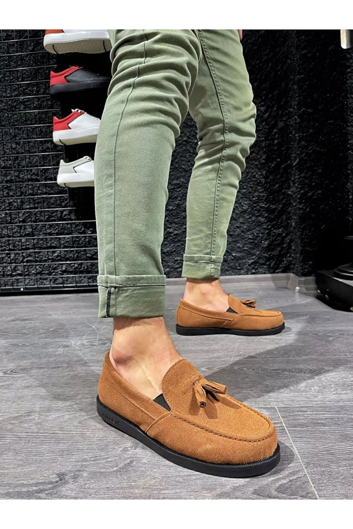 Arda  Knack Loafer Erkek Ayakkabı 007 Taba