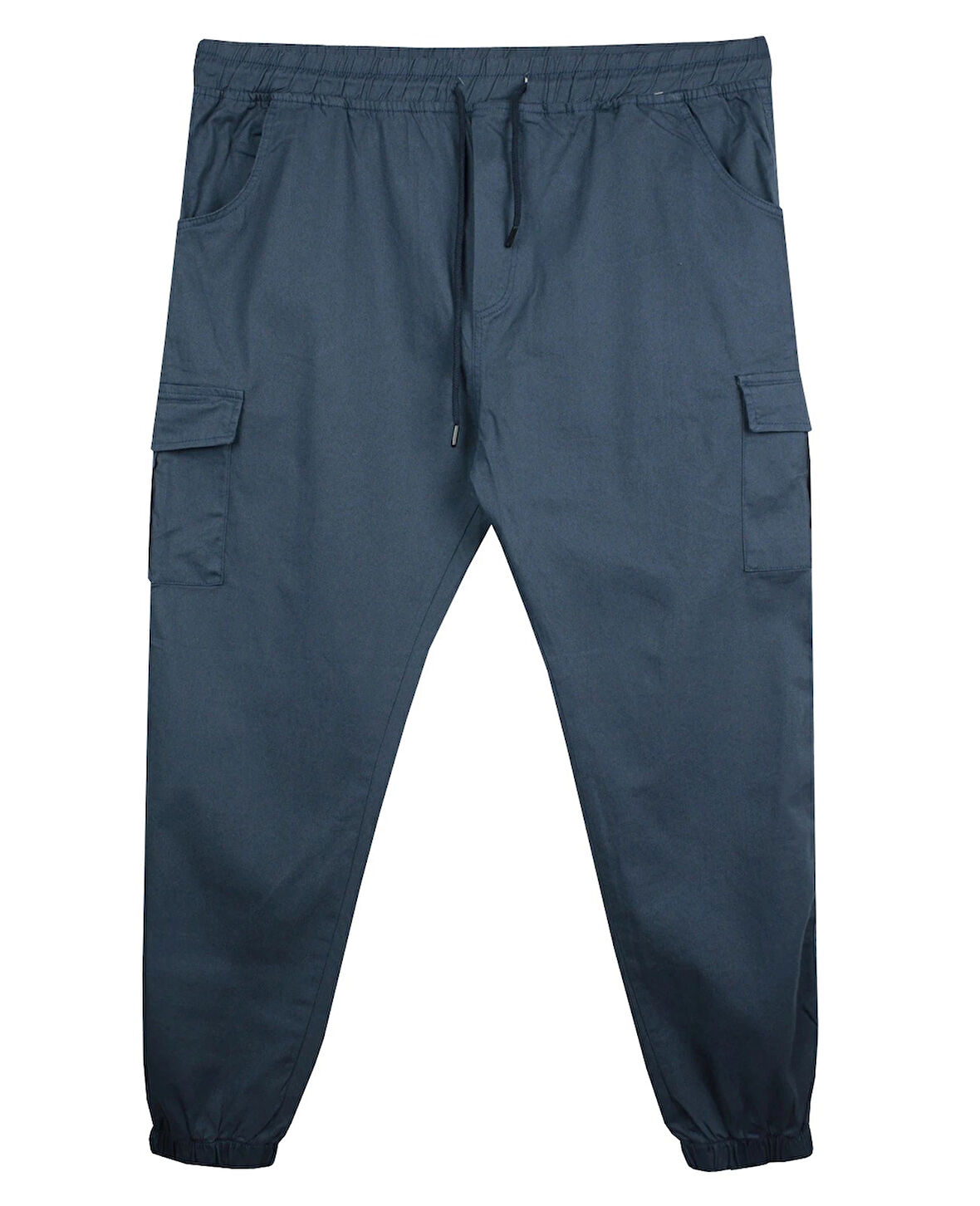 Kargo Cepli Büyük Beden Likralı Jogger Pantolon