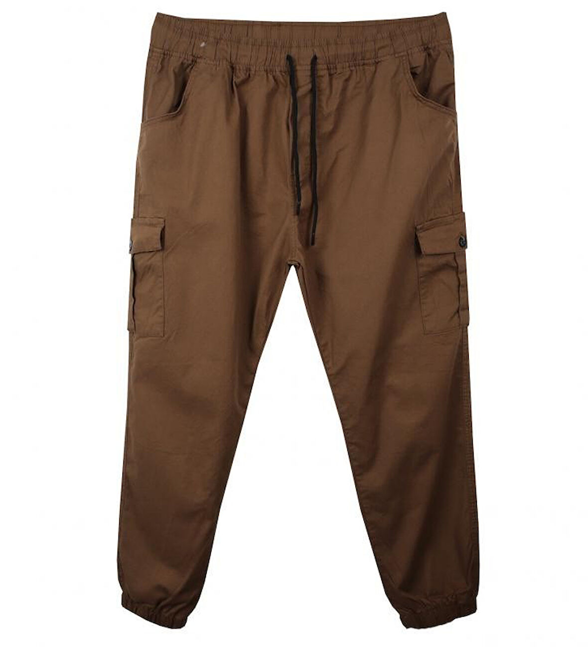 Kargo Cepli Büyük Beden Likralı Jogger Pantolon