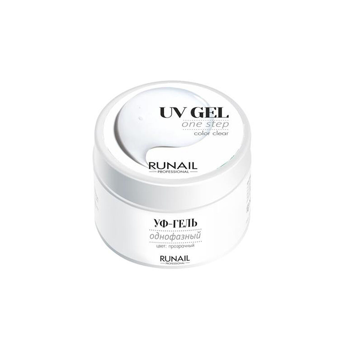 Protez Tırnak UV Gel One Step Clear (Şeffaf) 15Gr.