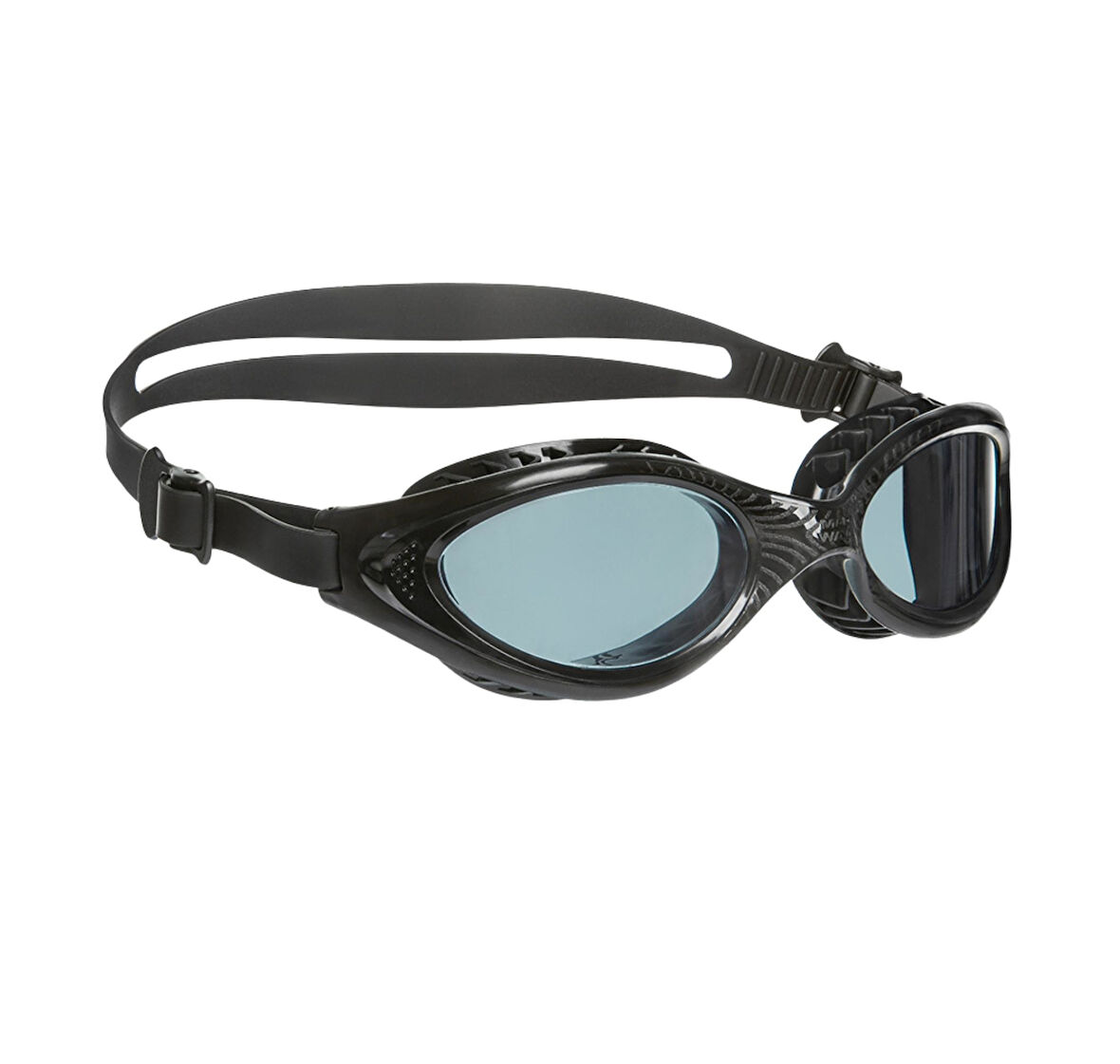 042419-01W Mad Wave Yüzme Gözlüğü Flame Iı, One Size Yüzme Gözlüğü Siyah