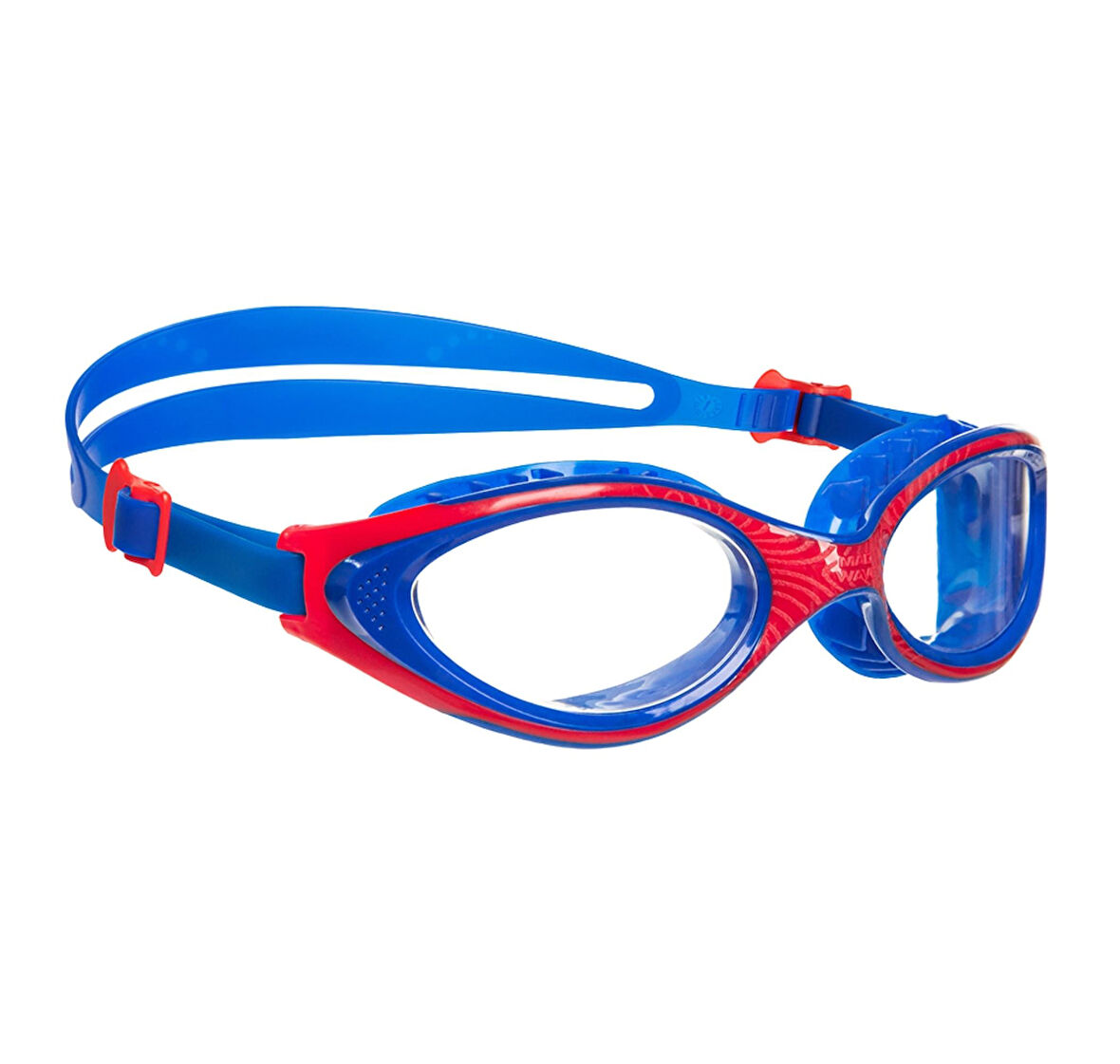 042419-05W Mad Wave Yüzme Gözlüğü Flame Iı, One Size Yüzme Gözlüğü Mavi