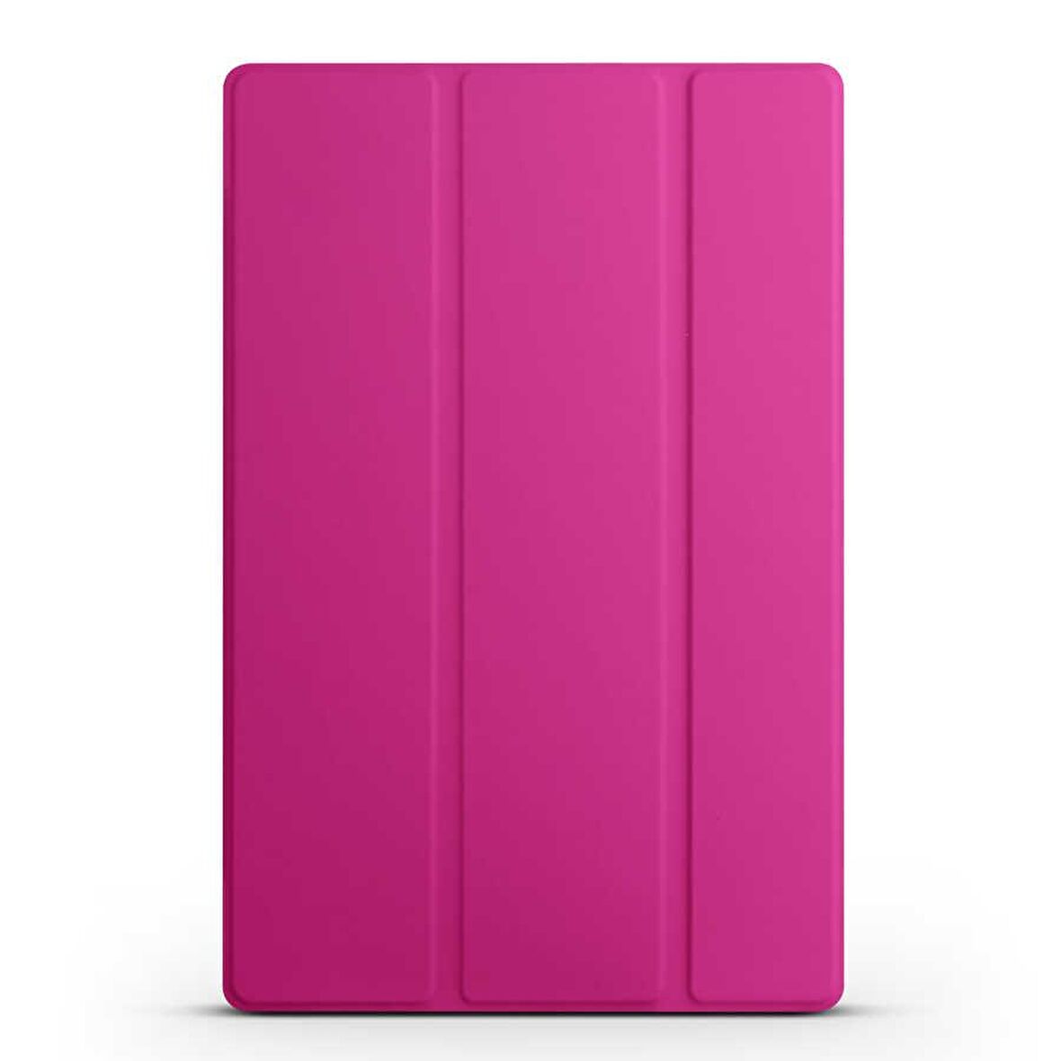 Fuchsia Galaxy Tab A8 10.5 SM-X200 (2021) Uyumlu Kılıf Smart Cover Standlı Akıllı 1-1 Tablet Kılıfı