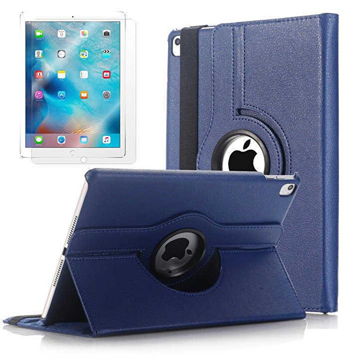 Apple iPad 9.7 2017 Fuchsia Dönebilen Standlı Kılıf