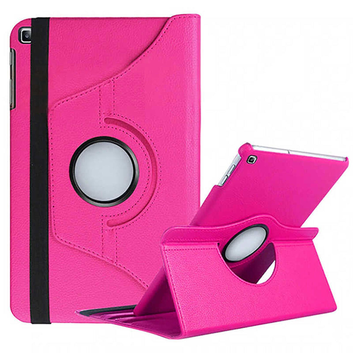 Galaxy Tab A 8.0 (2019) T290 Fuchsia Dönebilen Standlı Kılıf