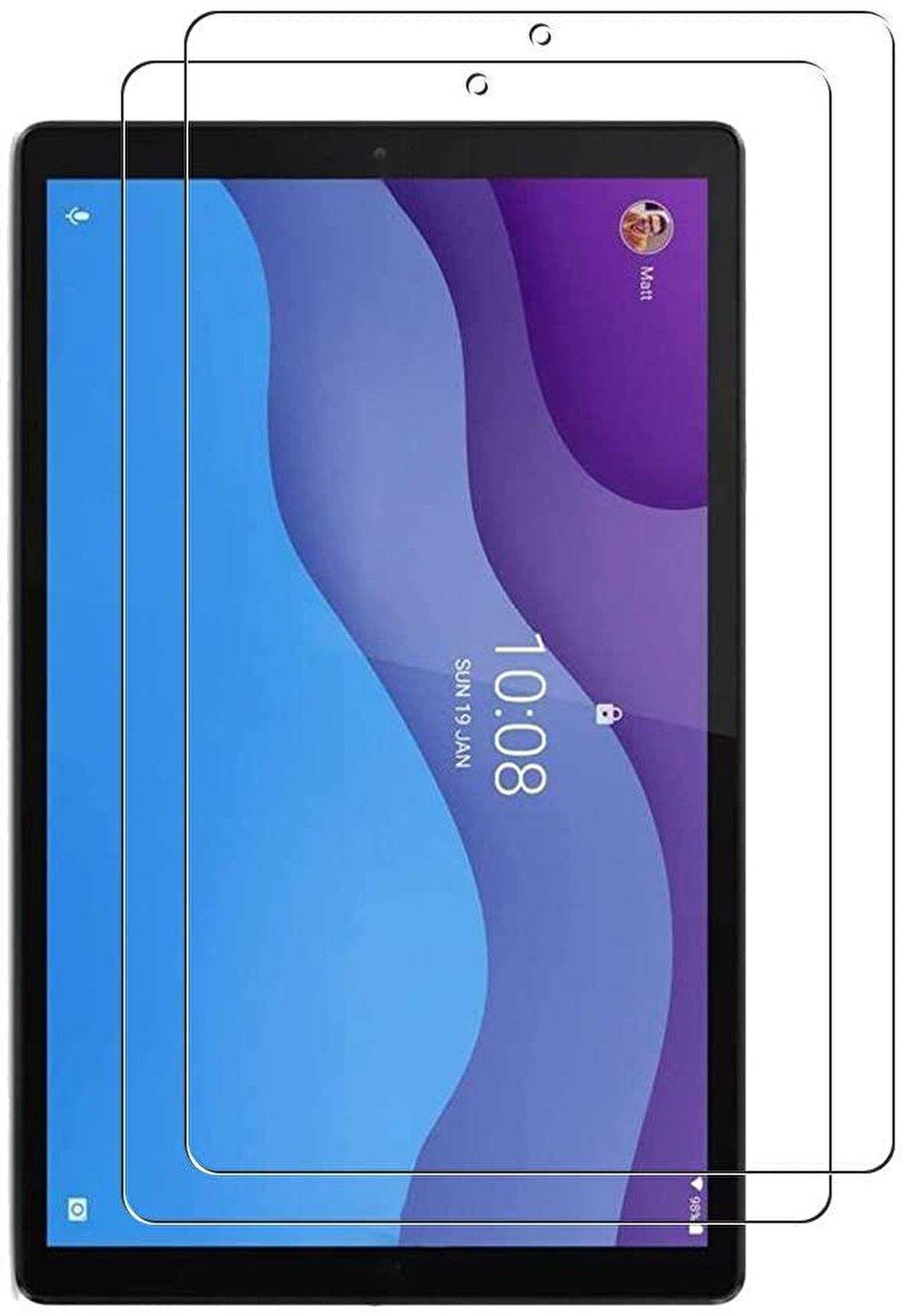 Lenovo M10 TB-X306F Gen.2 Fuchsia Tablet Blue Nano Screen Protector