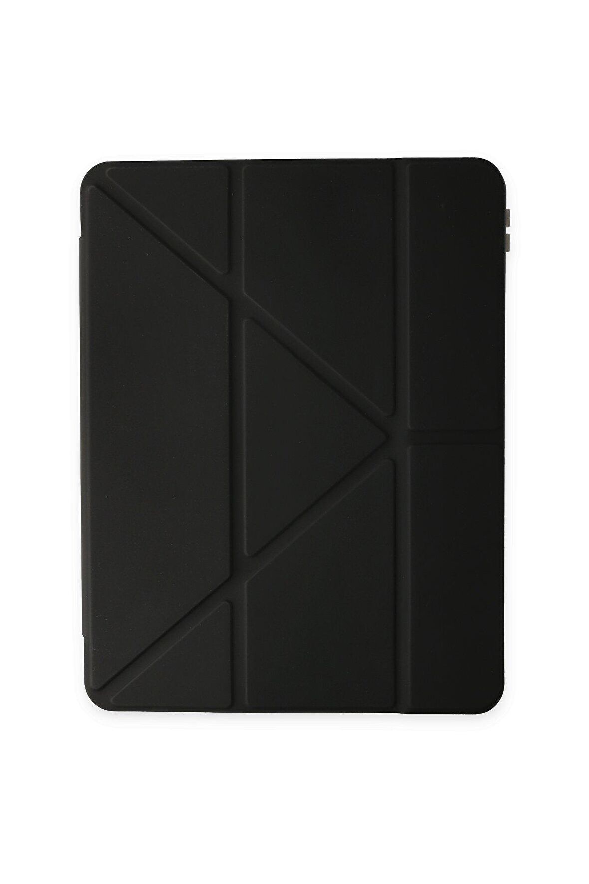 Galaxy Tab S6 Lite P610 Kılıf Tri Folding Kalem Bölmeli Standlı Kılıf