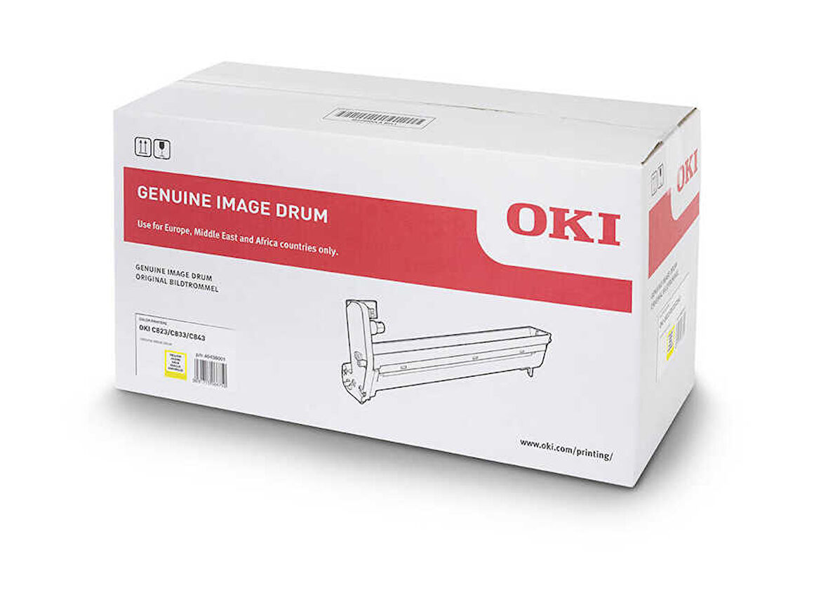 OKI (46857505) Sarı Orjinal Drum Ünitesi - C824 / C834 / C844
