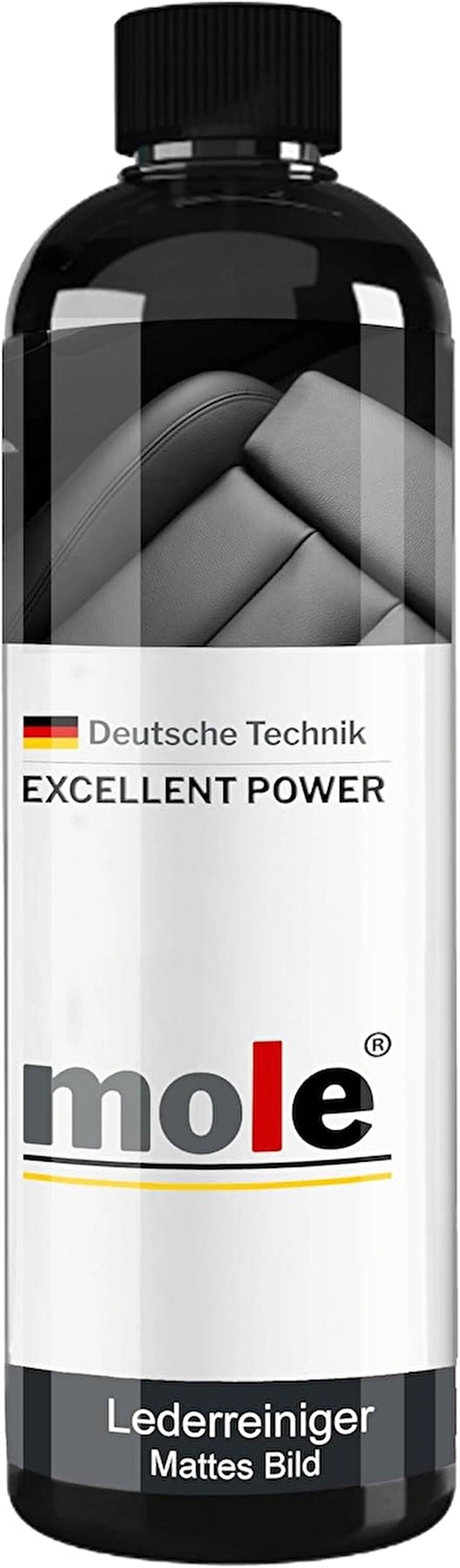 Mole Deri Döşeme Temizleyici 500ml (MAT GÖRÜNÜM) Leather Cleaner (MATTE LOOK)