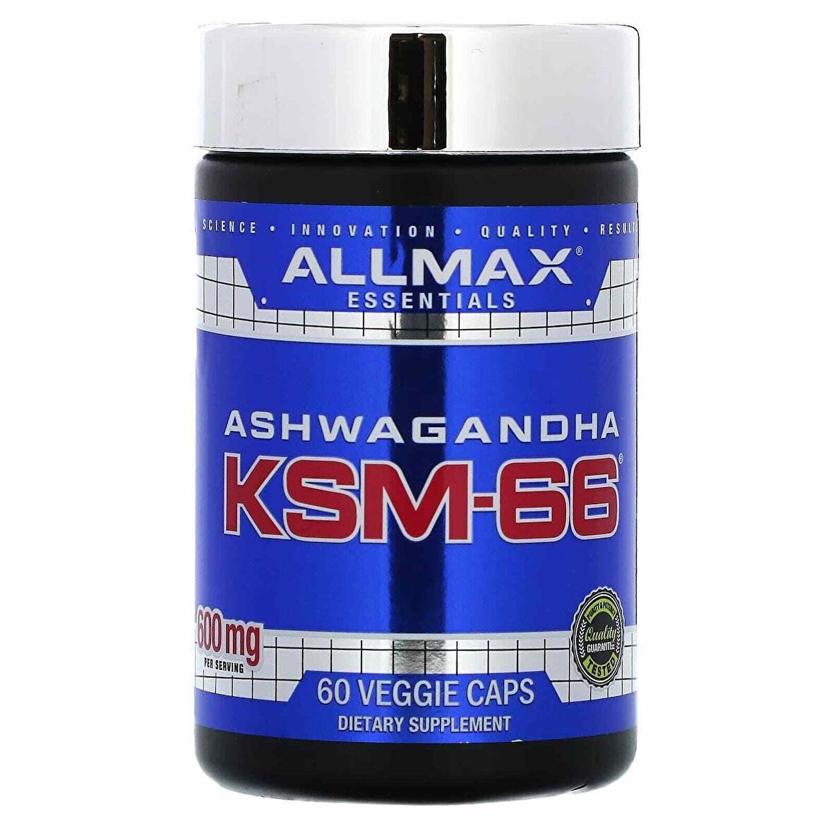 ALLMAX, Ashwagandha KSM-66, 300 mg, 60 Vegan Caps