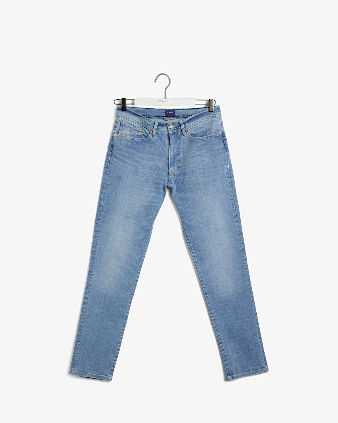 GANT Erkek Mavi Extra Slim Fit Jean Pantolon
