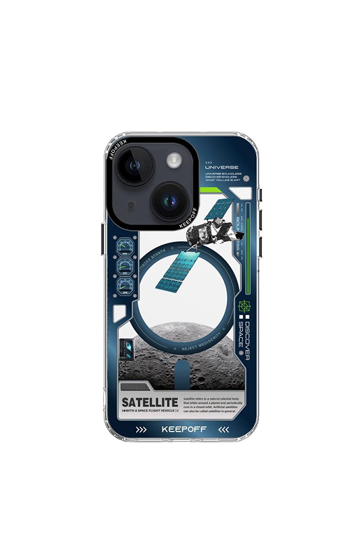  iPhone 15  Uyumlu Aerospace Magsafe Telefon Kılıfı