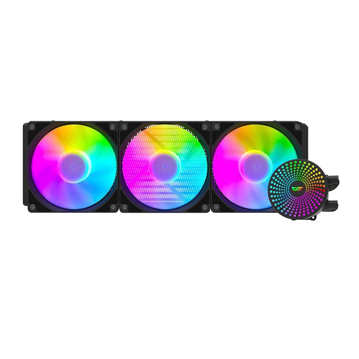 DarkFlash DC360 360mm ARGB Siyah Sıvı Soğutma