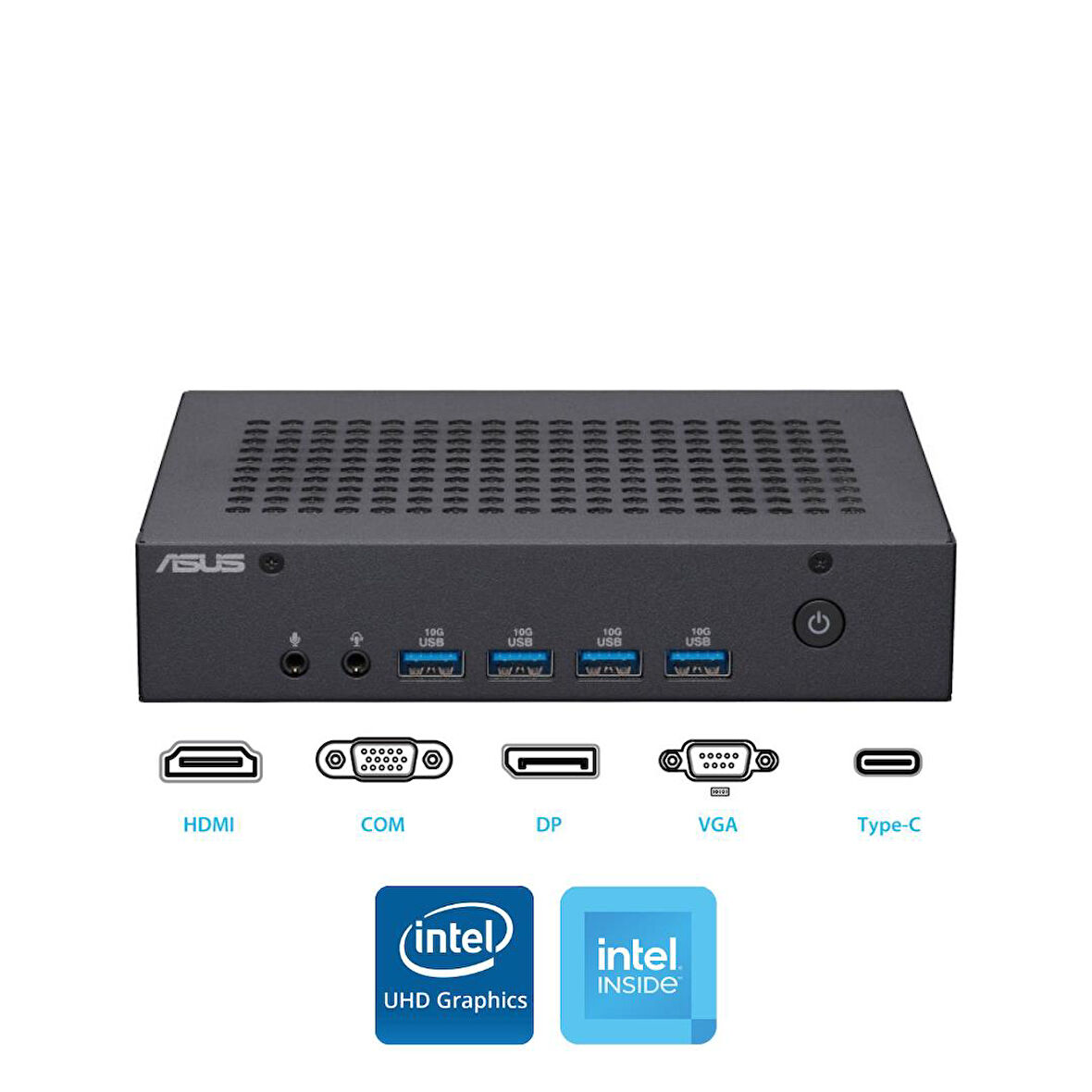 ASUS N100 16GB 1TB M.2 SSD PN43-BBN100MD ATL9 FDos Mini Masaüstü Bilgisayar