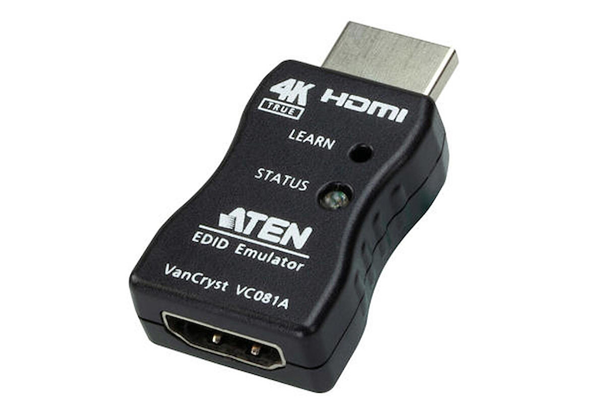 Aten VC081 HDMI to HDMI Erkek-Dişi 4K EDID HDMI Emulatör Adaptör