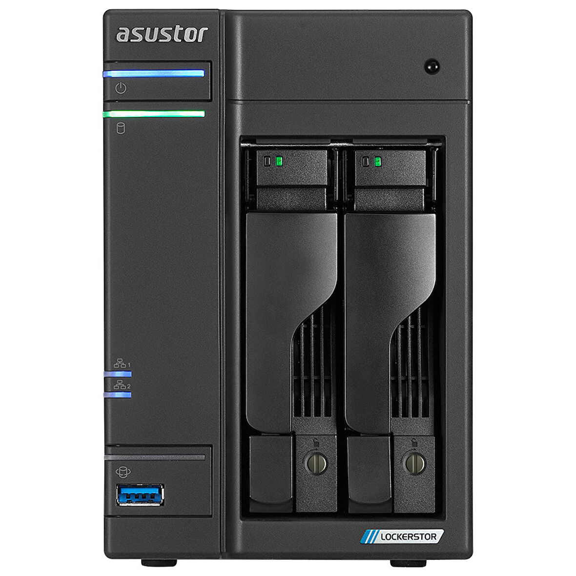 ASUSTOR AS6702T INTEL N5105 2 YUVALI (2X22TB DESTEGI) 4GB DDR4(16GB RAM DESTEGI) M.2 x4 PCIe x1 2.5GbE x2 USB 3.2 x3