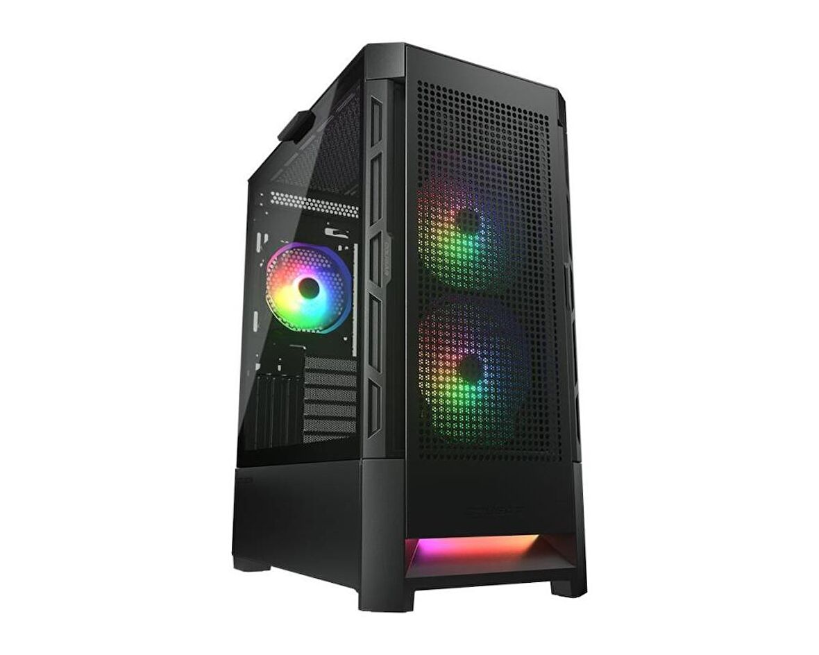 COUGAR AIRFACE RGB 700W 80+ MESH SİYAH KASA CGR-5ZD1B-AIR-RGB