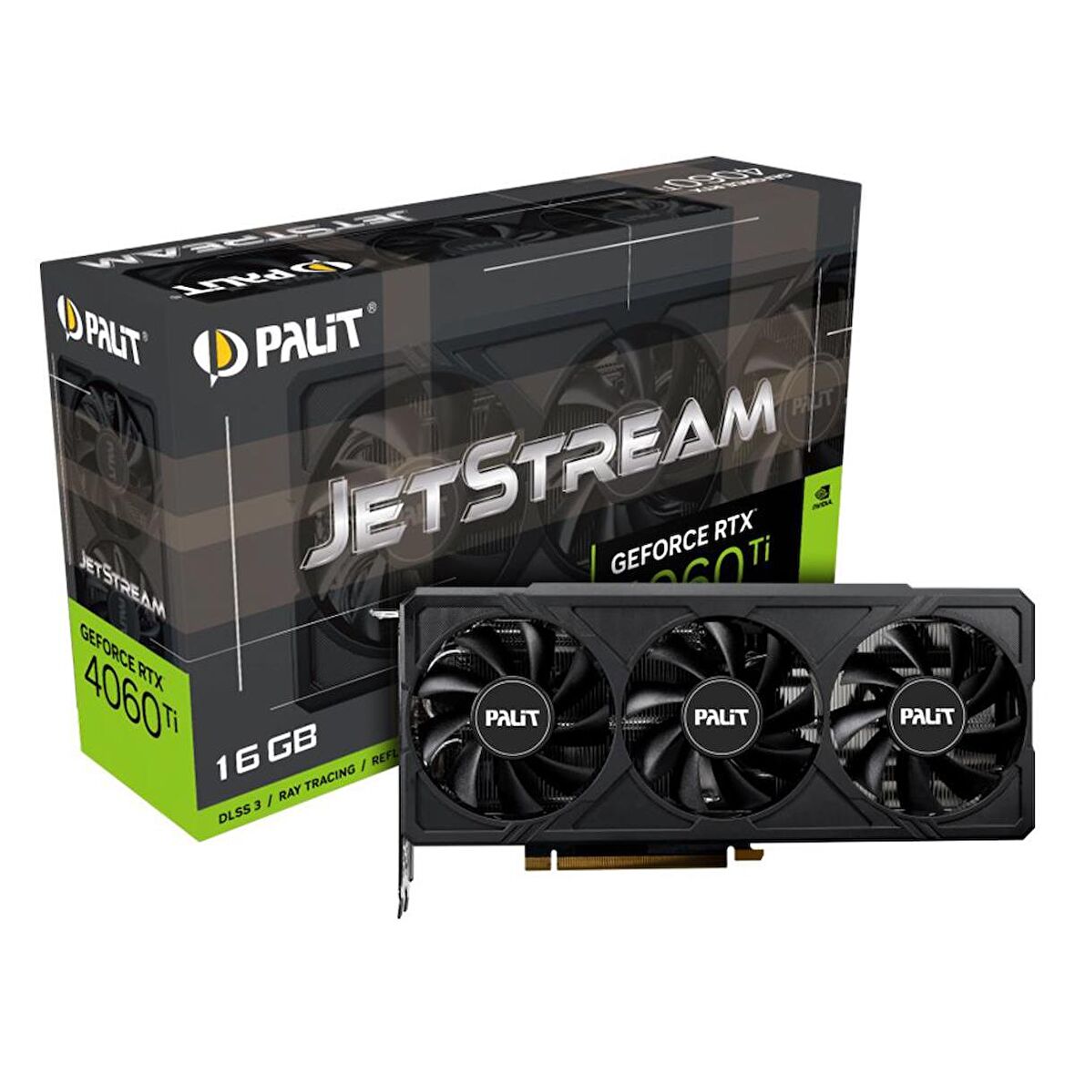 Palit Jetstream RTX 4060 Ti 128 Bit GDDR6 16 GB Ekran Kartı