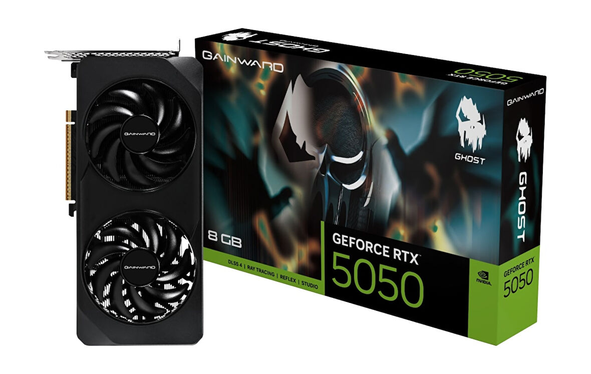 GAINWARD RTX5050 GHOST 8GB GDDR6 128Bit Ekran Kartı