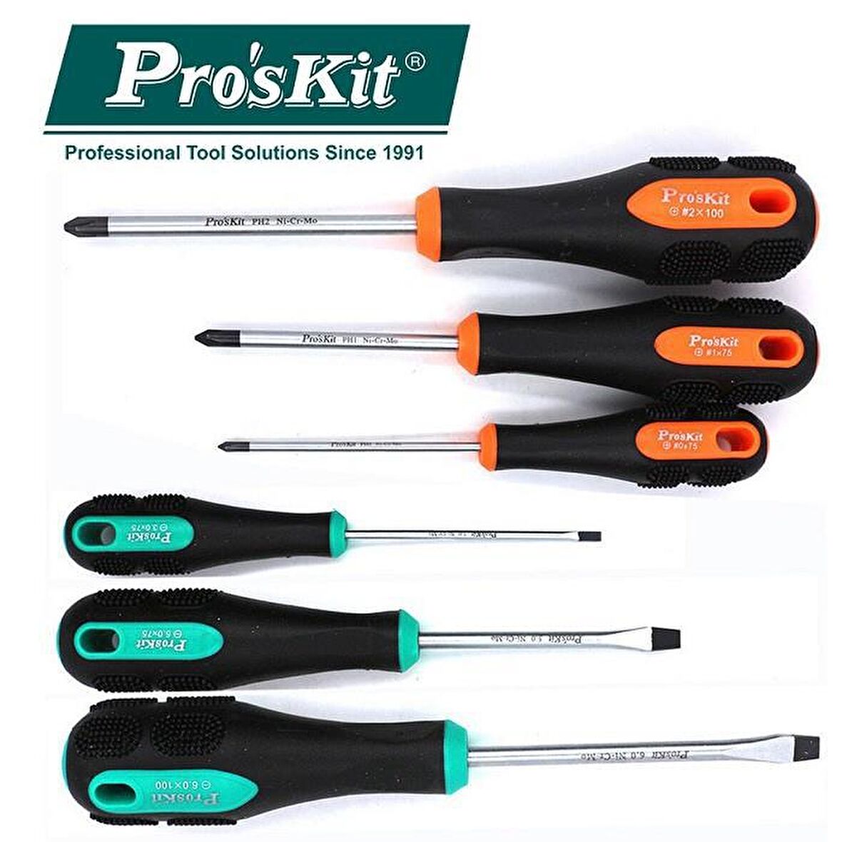 Proskit SD-2301 6 Parça Tornavida Seti