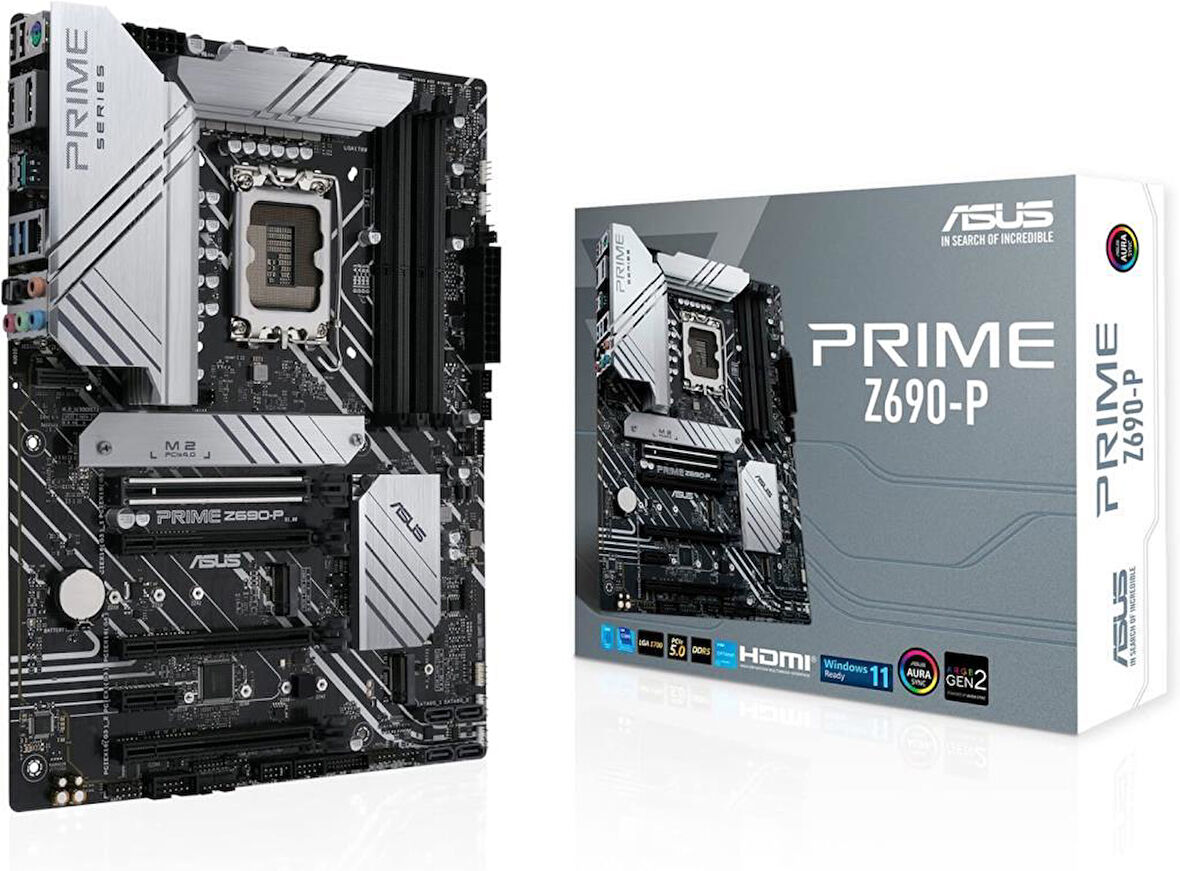 Asus Prime Z690-P D4 Intel LGA1700 DDR4 ATX Anakart Teşhir