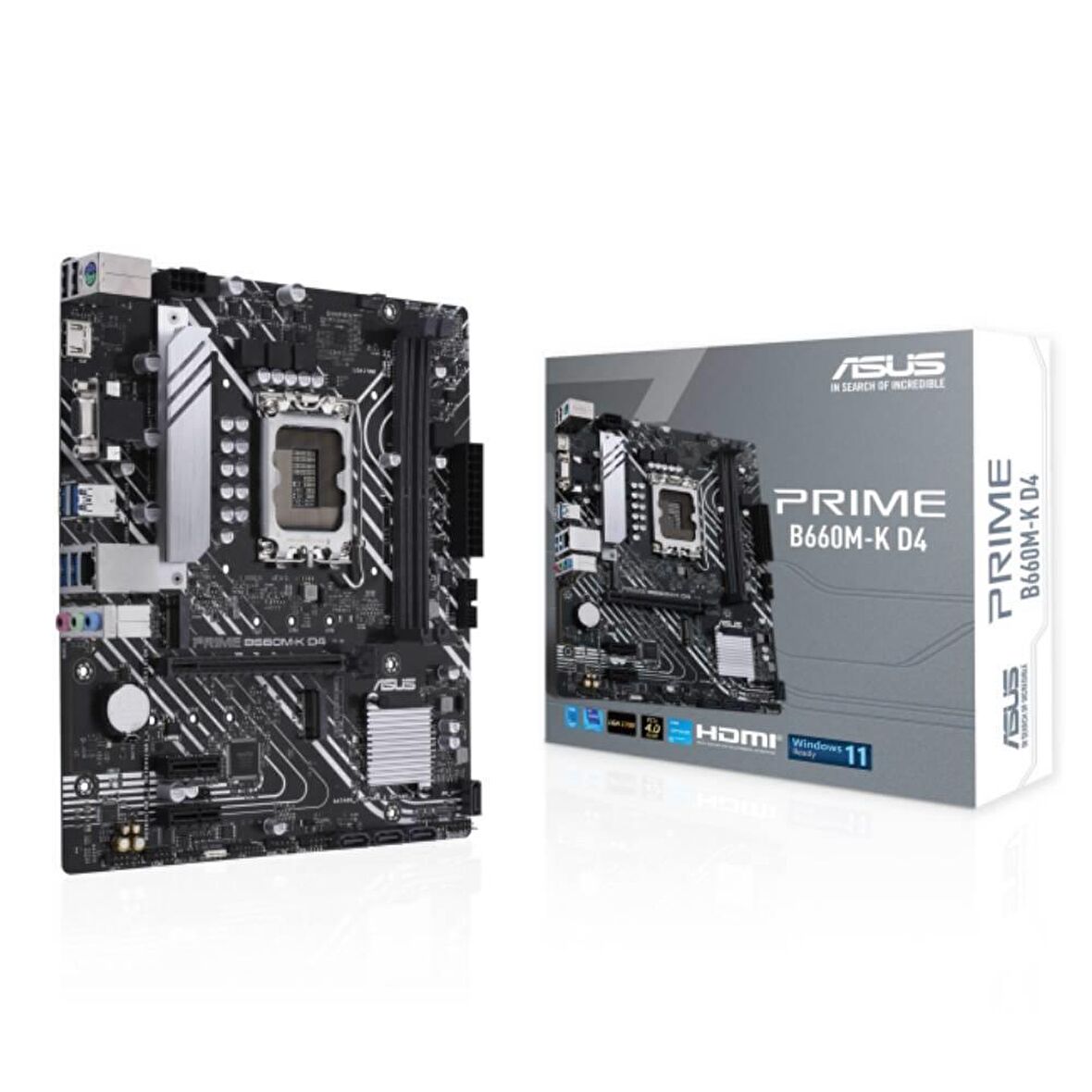 Asus B660M-K Intel B660 LGA 1700 DDR4 5333 MHz Masaüstü Anakart