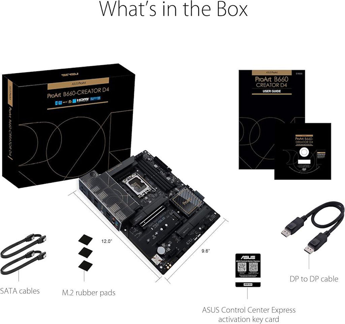 Asus PROART B660-CREATOR D4 Intel LGA1700 DDR4 ATX Anakart - Outlet