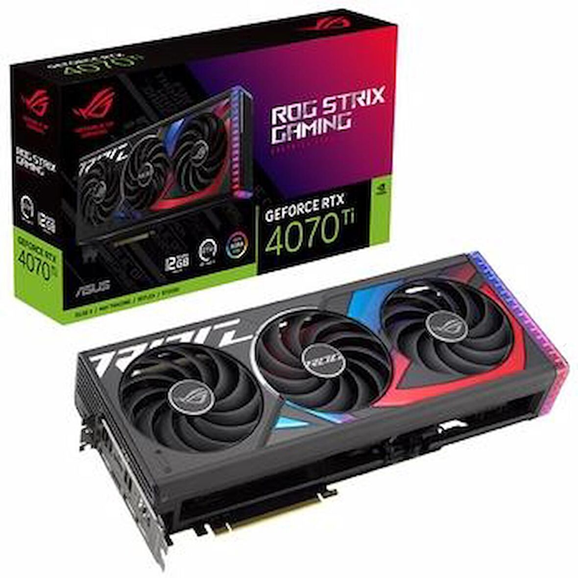 Asus Rog Strix RTX 4070 Ti 192 Bit GDDR6X 12 GB Ekran Kartı