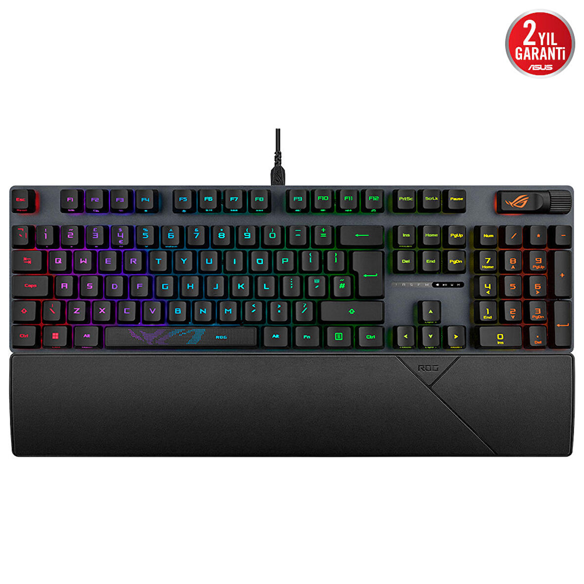 ASUS ROG Strix Scope II RX TR Q  Red Switch RGB Kablolu Gaming (Oyuncu) Klavye