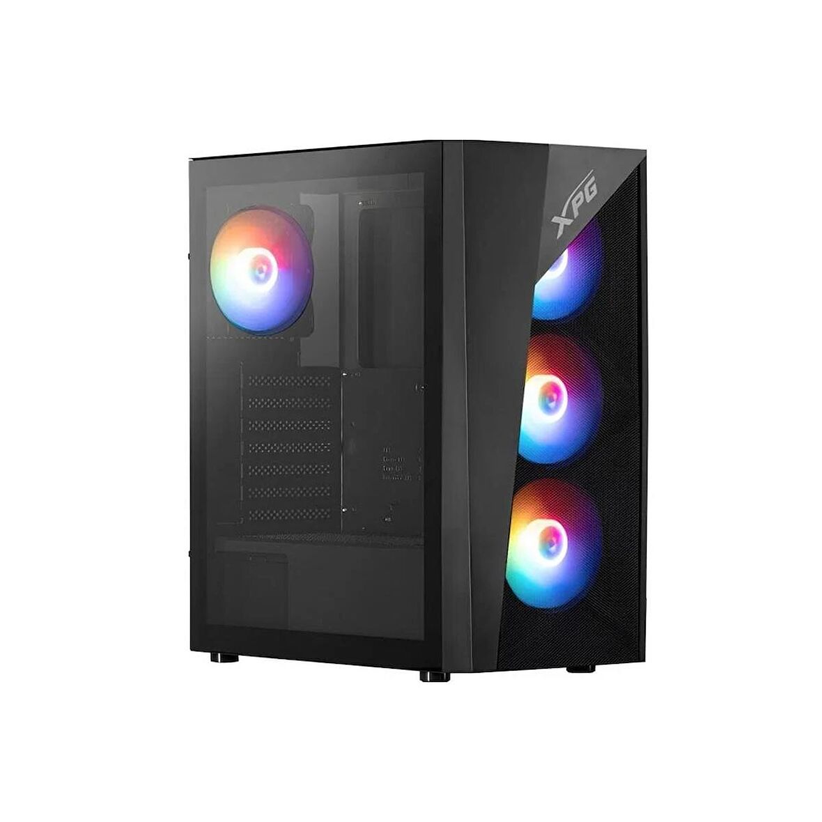     Anakart Desteği ATX, MicroATX, Mini-ITX Güç Kaynağı Var Psu Güç Değeri 650W Radyatör Boyutu 120mm, 240mm Fan Tipi Rainbow Fan Fan Boyutu 120mm Tüm Özellikleri Gör XPG LANDER 500 650W 80Plus Rainbow Fanlı Mid-Tower Bilgisayar Kasası