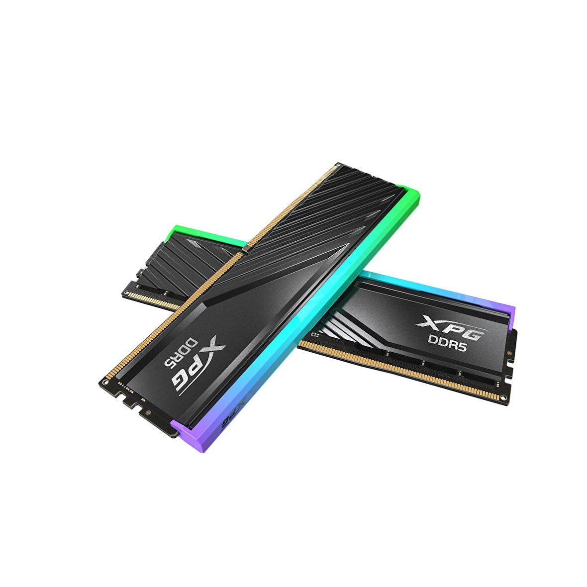 XPG Lancer Blade RGB 48GB (2x24) DDR5 6400Mhz CL32 AX5U6400C3224G-DTLABRBK Dual Kit Ram