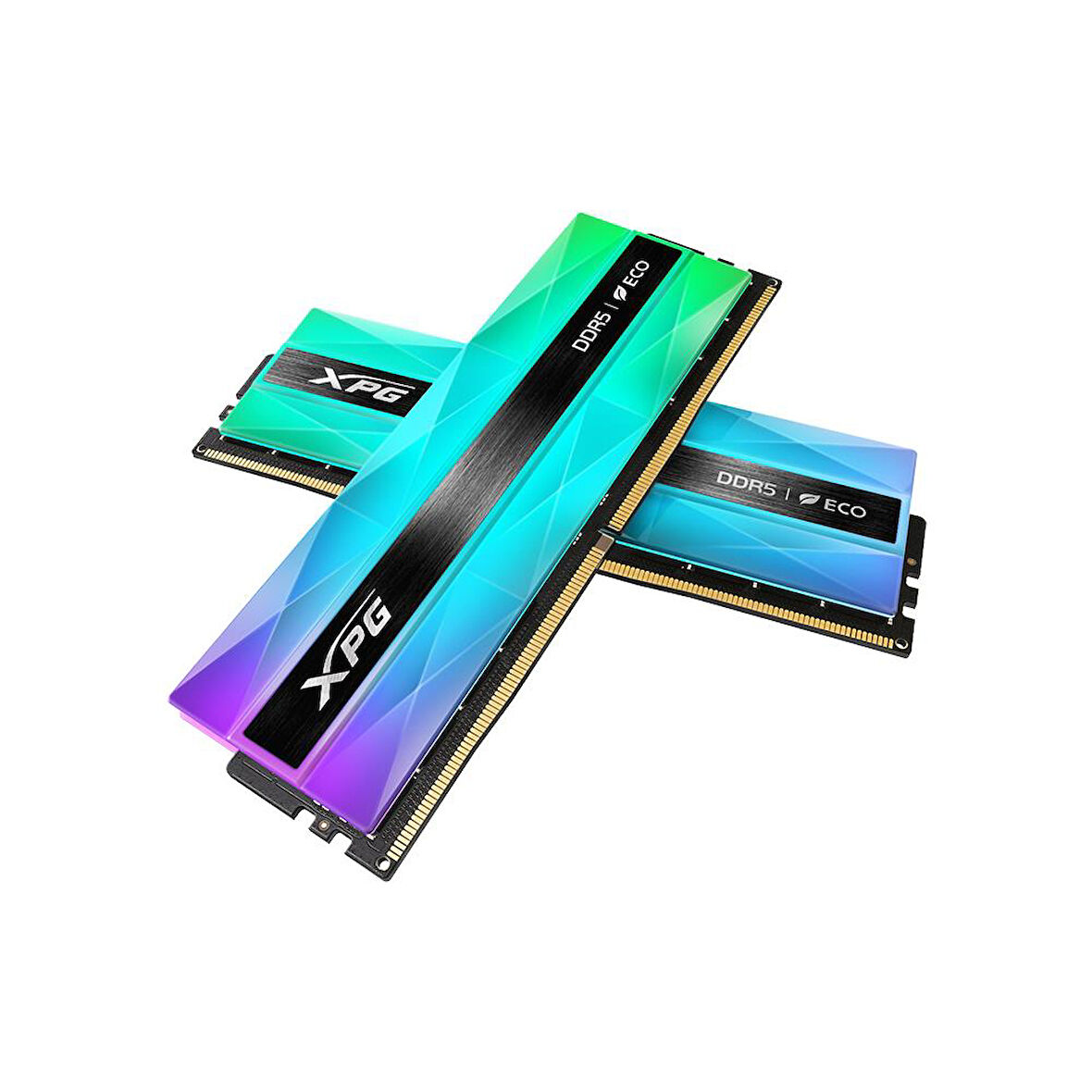 XPG Lancer Neon 32GB (2x16) 6400MHz CL32 DDR5 UDIMM RAM AX5U6400C3216G-DCLANRSG