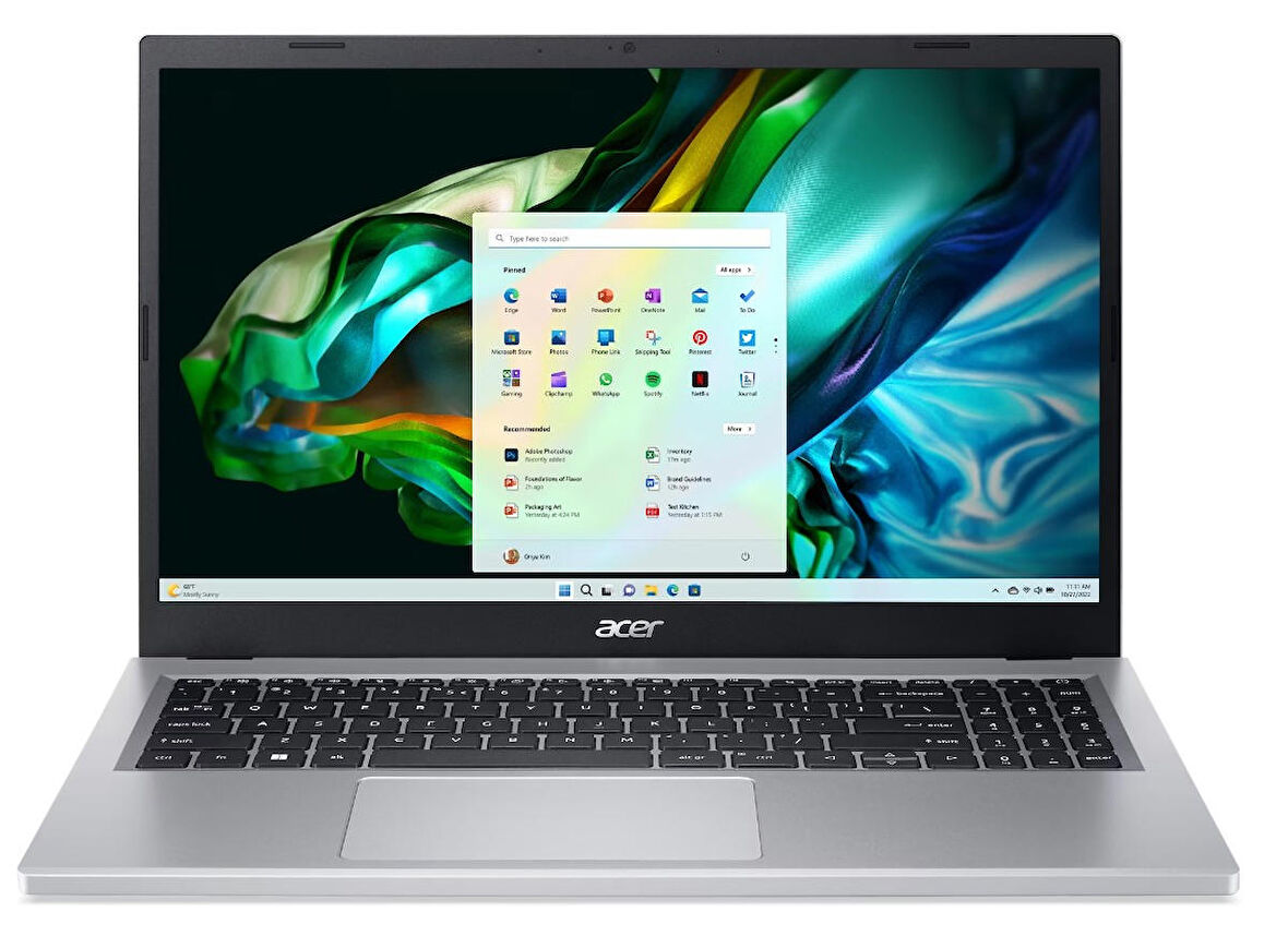 Acer A315-24 RYZ3-7320 NX.KDEEY.00C Ryzen 3 8GB 256GB SSD UMA 15.6" FHD FreeDOS Notebook