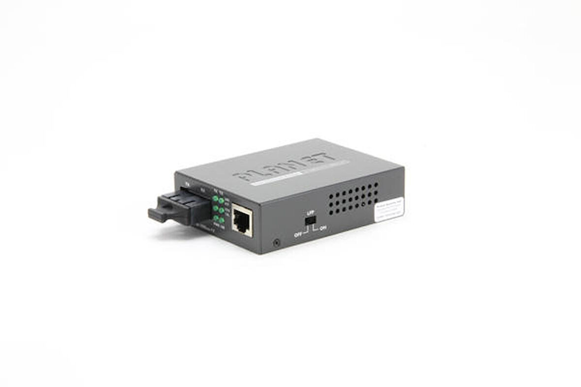 Planet PL-FT-802S15 10/100Base-Tx - 100Base-Fx Sc Sm 15Km Media Converter