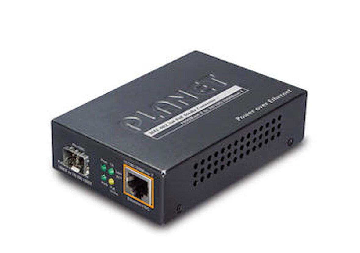 Planet PL-GTP-805A 1000Base-X - 10/100/1000Base-T Poe Medıa Converter