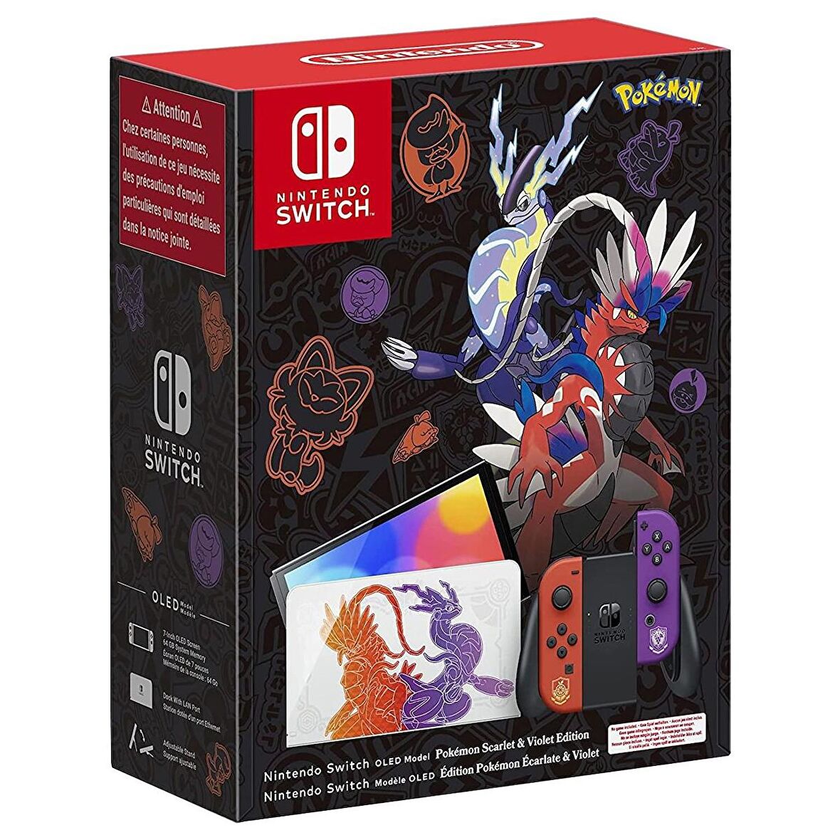 Nintendo Switch OLED Pokemon Scarlet & Violet Limited Edition