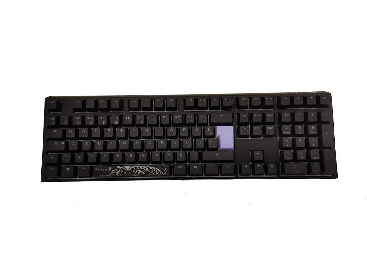 DUCKY ONE 3 TKL Mekanik Blue Swich Q TR LBlack keycaps RGB LED Gaming Klavye