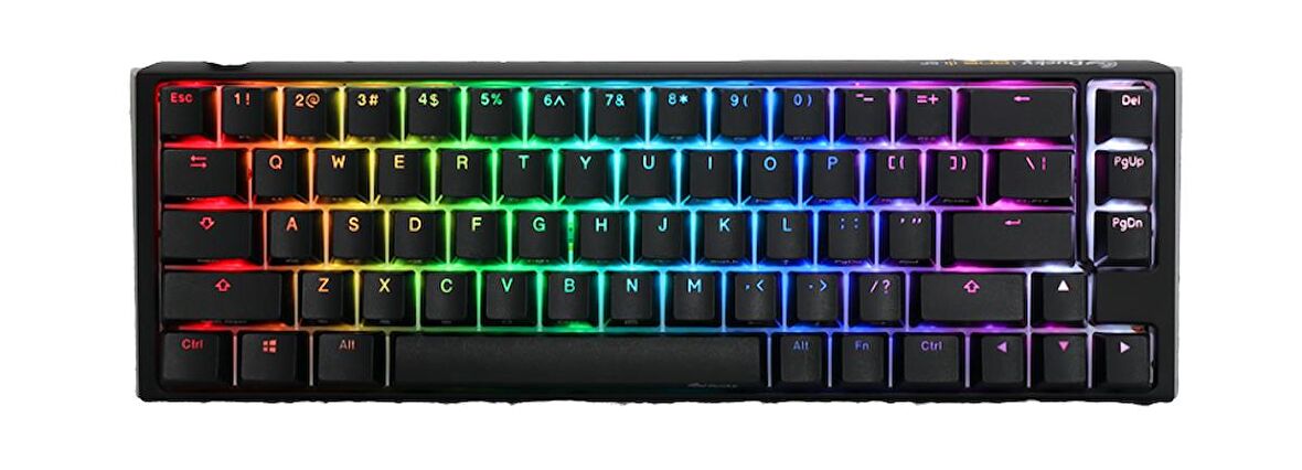 Ducky One 3 SF Mekanik Blue Switch RGB TR Q Siyah Gaming (Oyuncu) Klavye