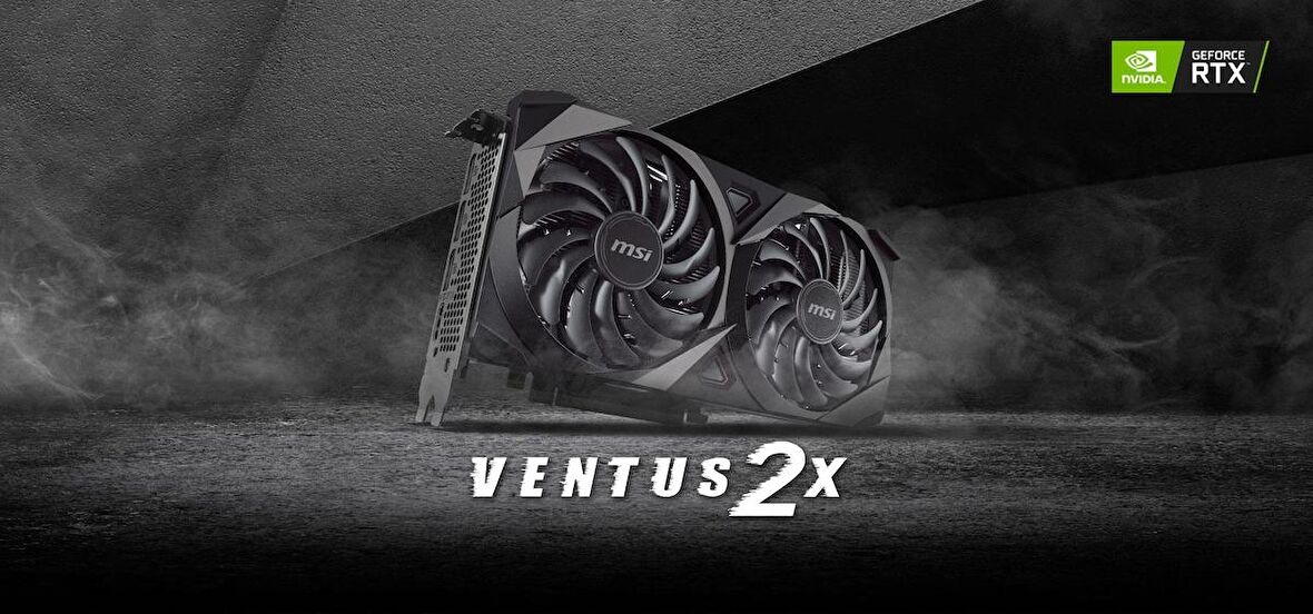 MSI VENTUS 2X XS RTX 3050 128 Bit GDDR6 8 GB Ekran Kartı