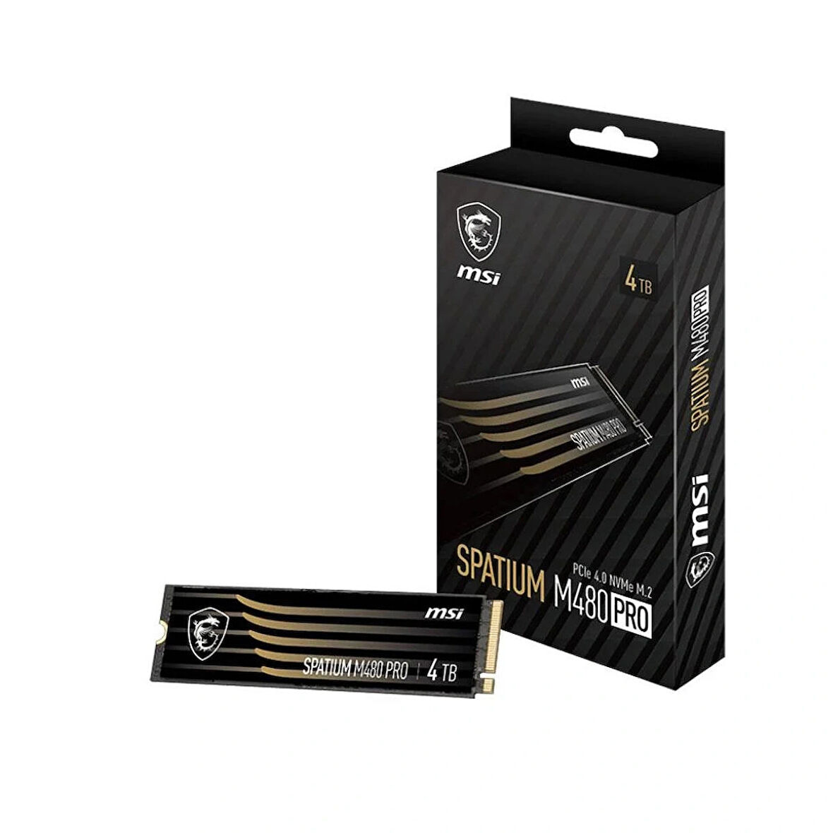 MSI SSD SPATIUM M480 PRO PCIE 4.0 NVME M.2 4TB