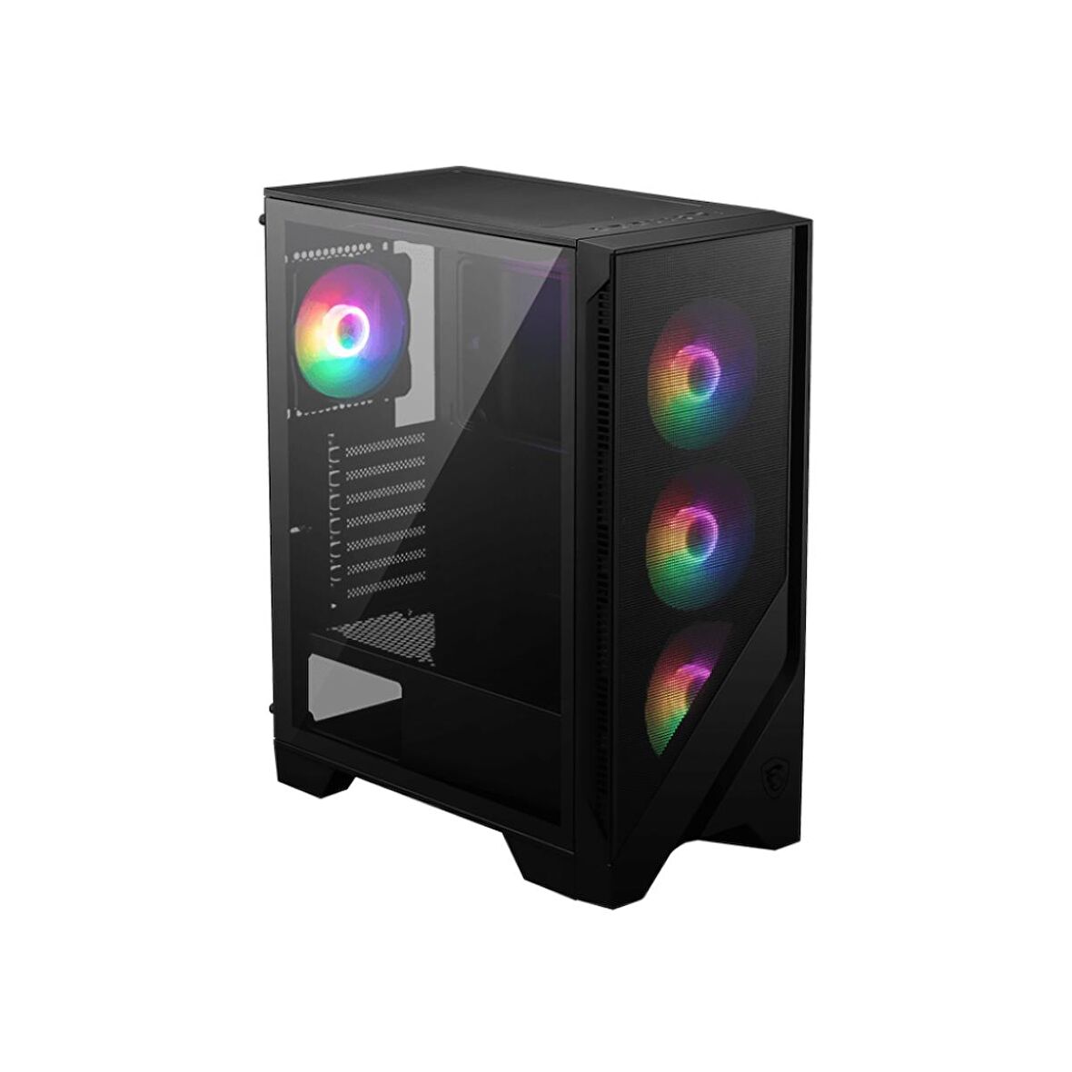 MSI MAG Forge M120A Aırflow 3x120mm Auto RGB Fan USB 3.2 Micro-ATX Tower Gaming (Oyuncu) Kasa