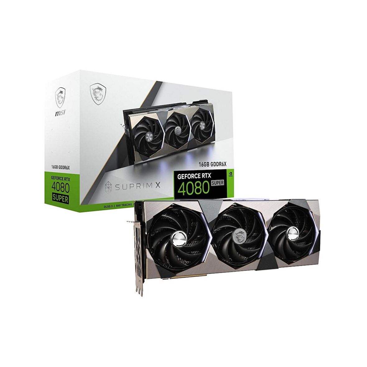 MSI GeForce RTX 4080 SUPER 16G SUPRIM X 16GB GDDR6X 256Bit HDMI/DP Ekran Kartı