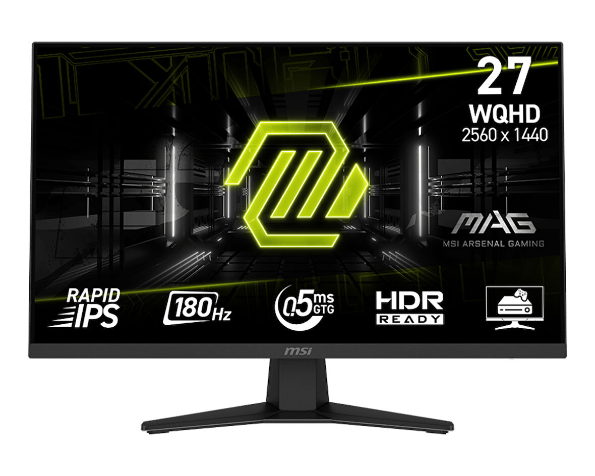 MSI MAG 274QF 27″ 180Hz 0.5Ms WQHD Adaptive-Sync IPS Gaming Monitör