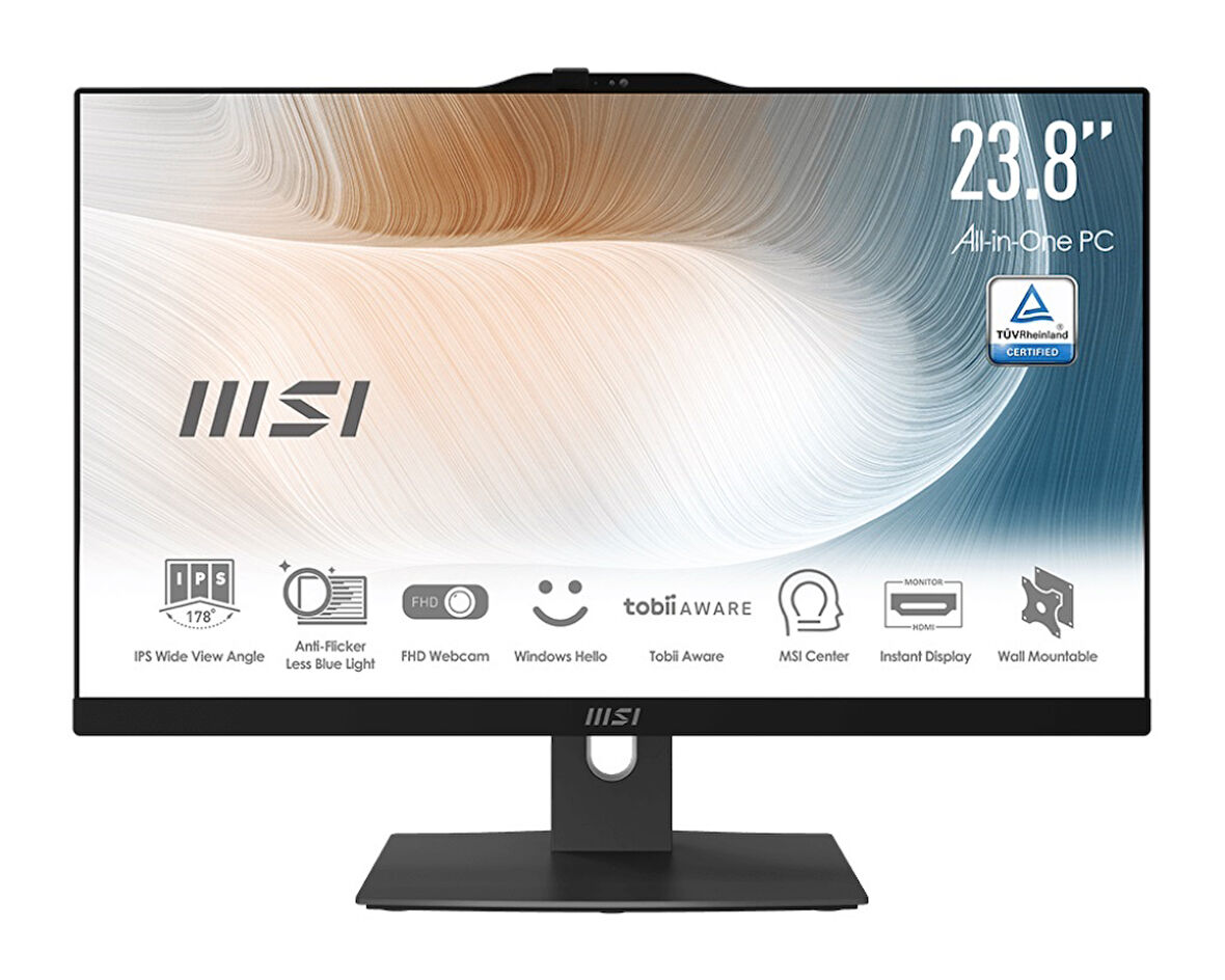 MSI Modern AM242P 12M-1035XTR i5-1235U 16GB 512GB SSD 23.8 FHD FreeDOS