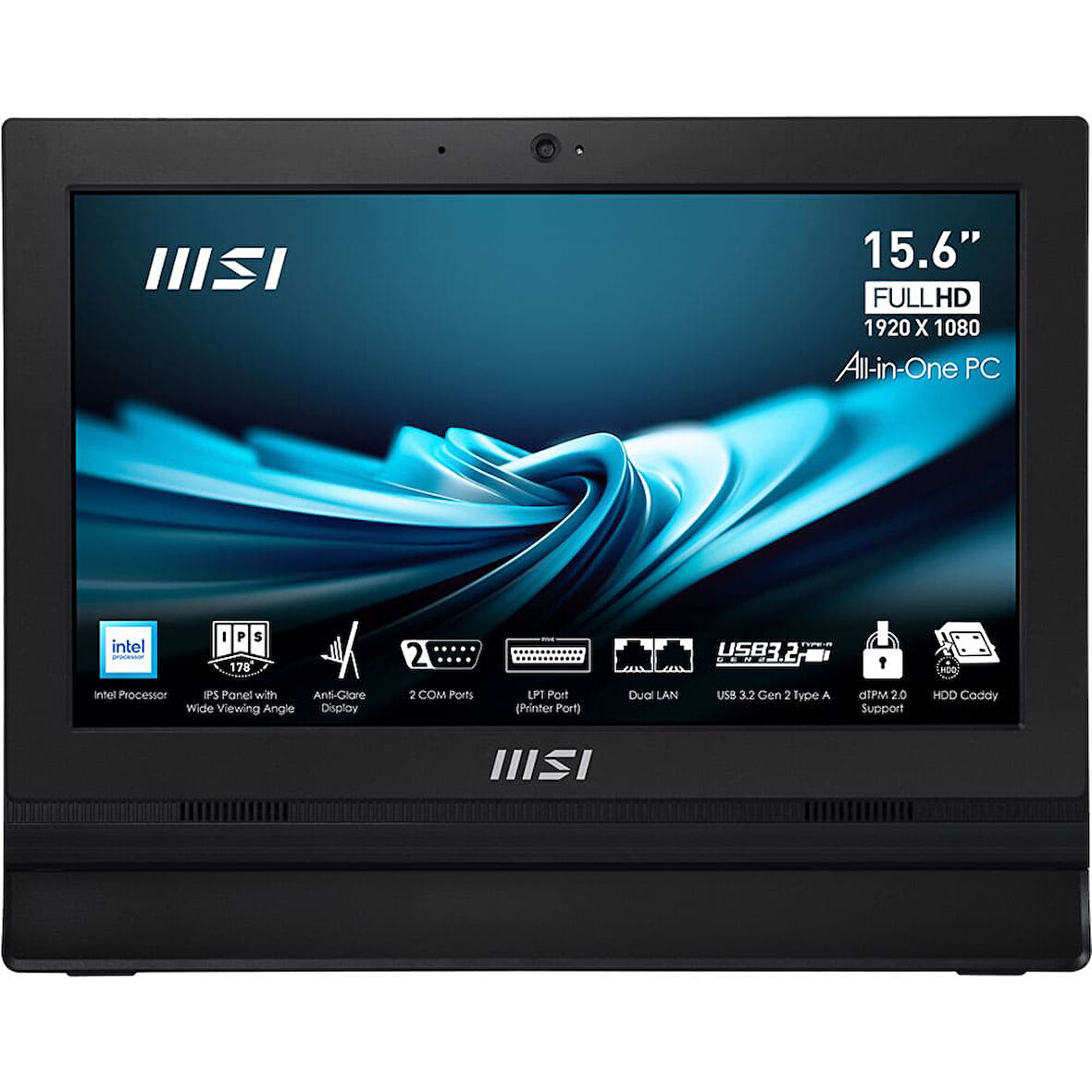 MSI PRO AP162T ADL-042XEU Celeron N100 8GB 256GB SSD 15.6 FHD Touch FreeDOS