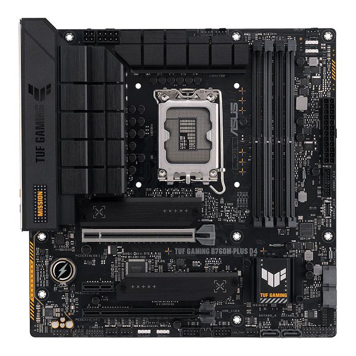 Asus B760M-Plus Intel B760 LGA 1700 DDR4 5333 MHz Gaming Anakart