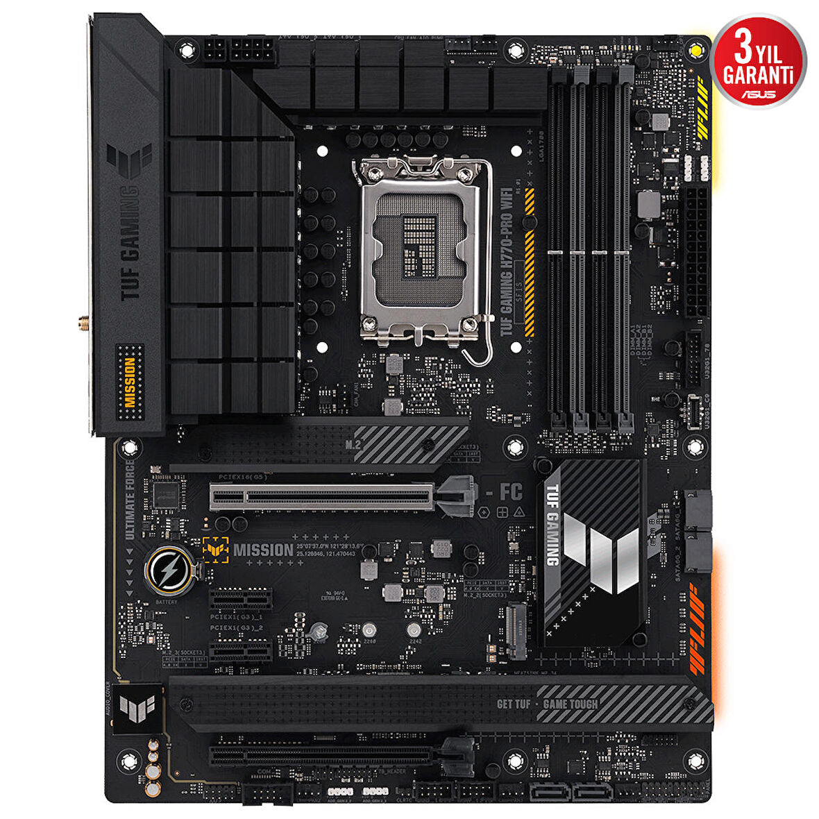 Asus H770-Pro Intel H770 LGA 1700 DDR5 7200 MHz Gaming Anakart