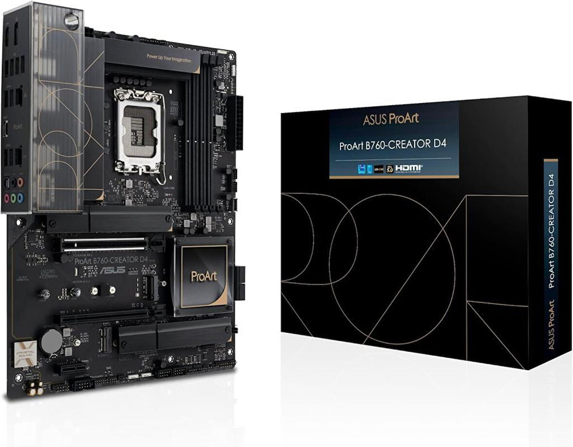 Asus ProArt B760-Creator Wi-Fi Intel LGA1700 DDR5 ATX Anakart - Outlet