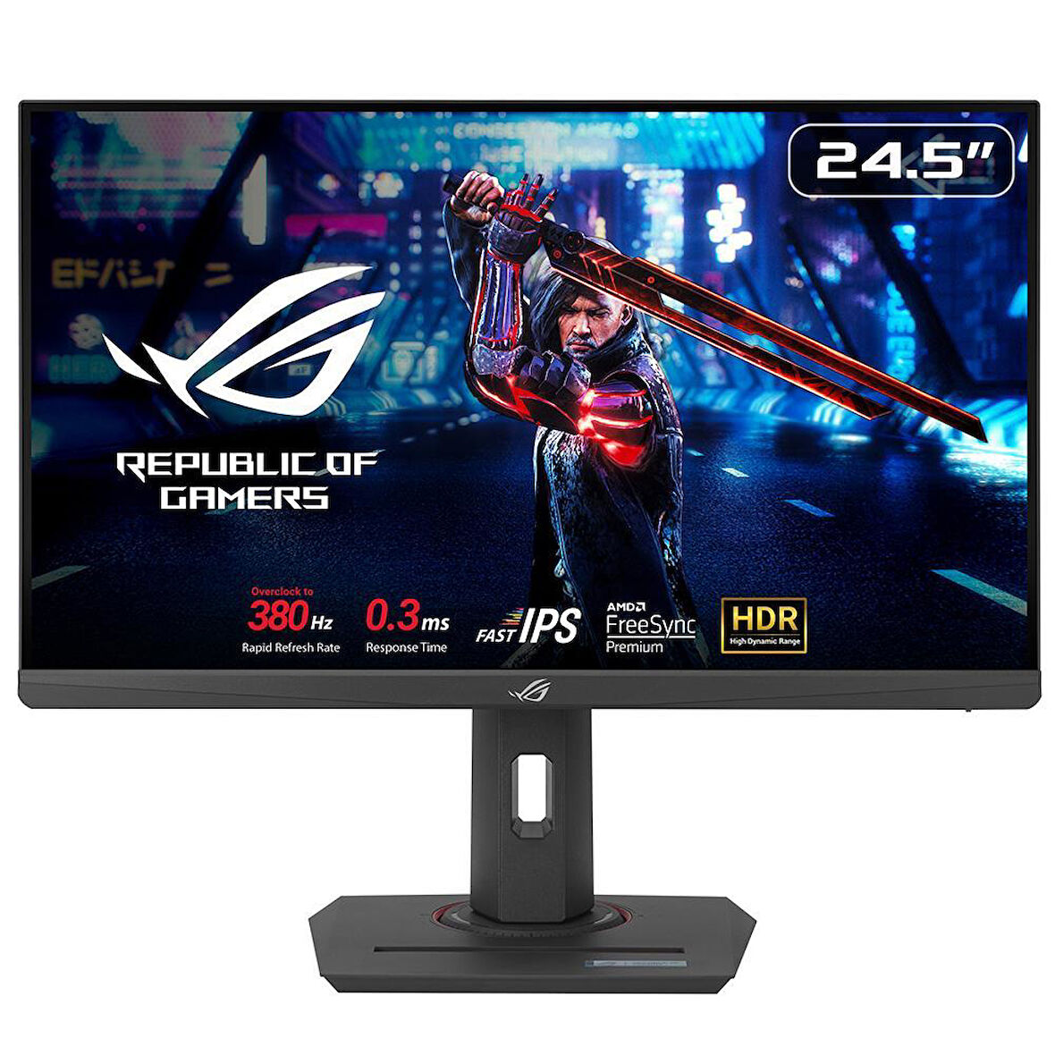 ASUS 24.5" ROG Strix XG259QNS 380Hz(OC) 0.3msGTG HDR400 AdaptiveSync FHD IPS eSports Gaming Monitör