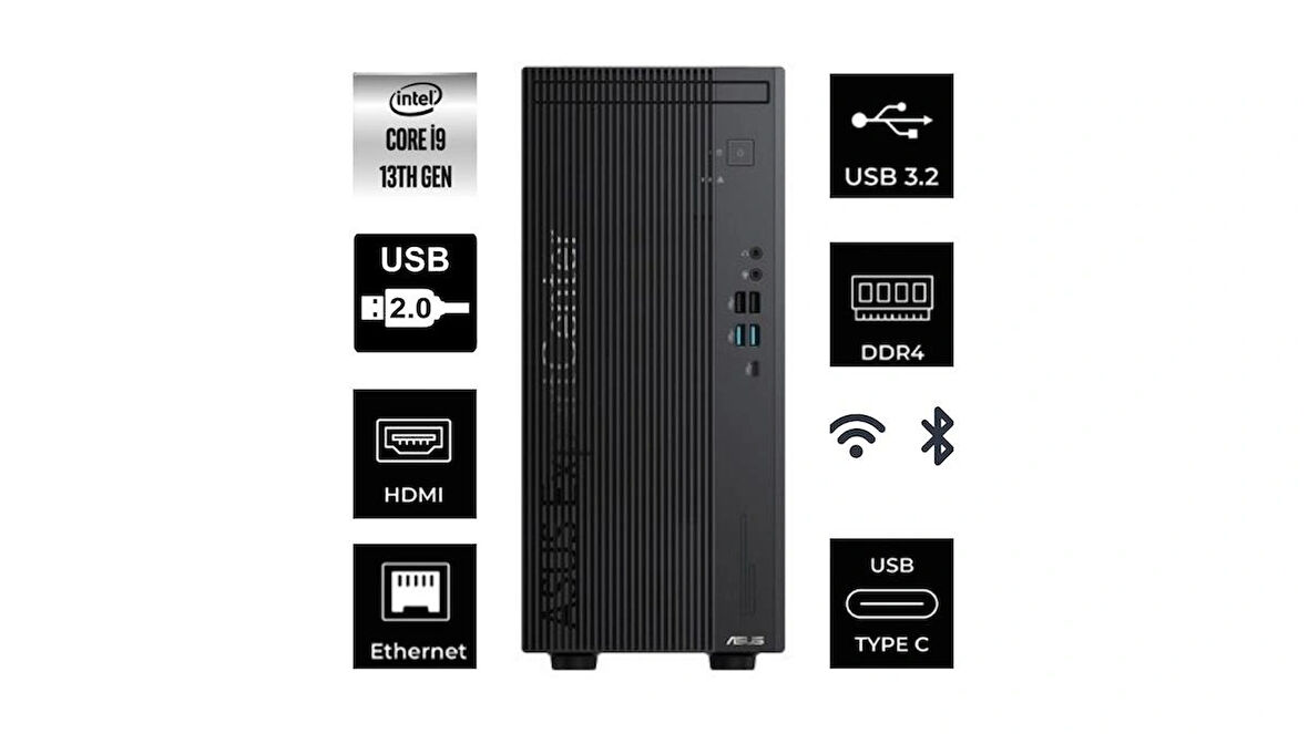 ASUS D700ME  Intel Core i9-13900K 8GB 4TB SSD Windows 11 Pro D700ME-5135000410-331